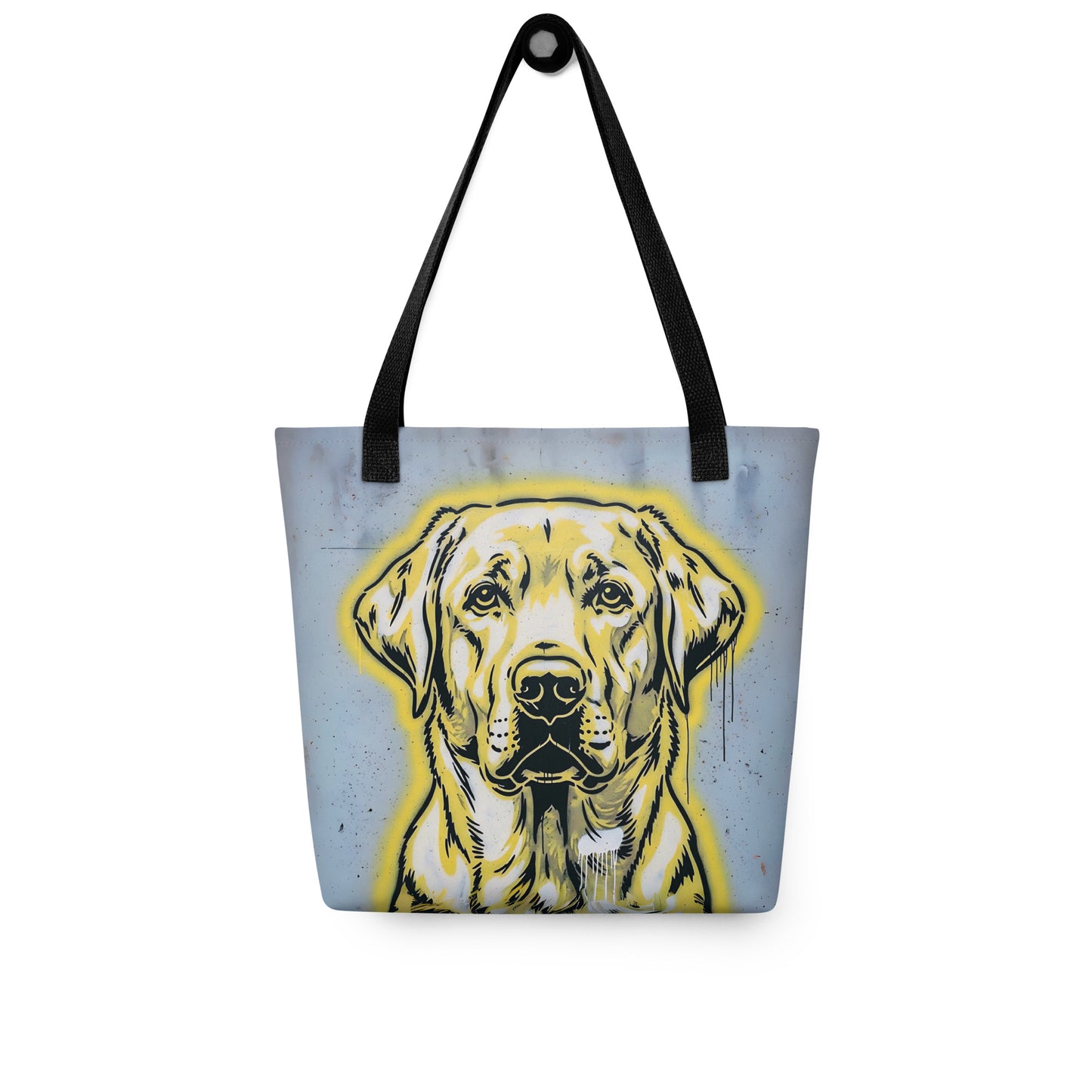 Yellow Labrador Glow Tote Bag