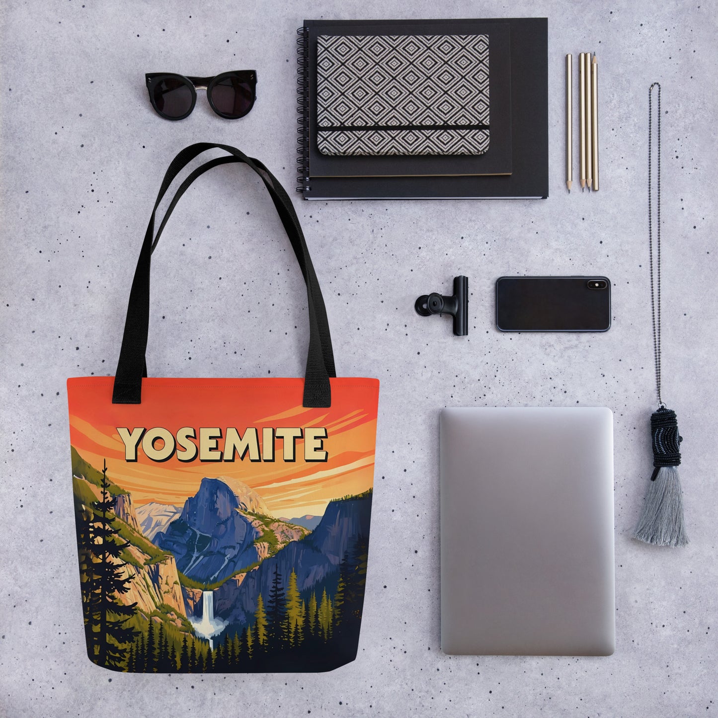 Yosemite Half-Dome Tote Bag