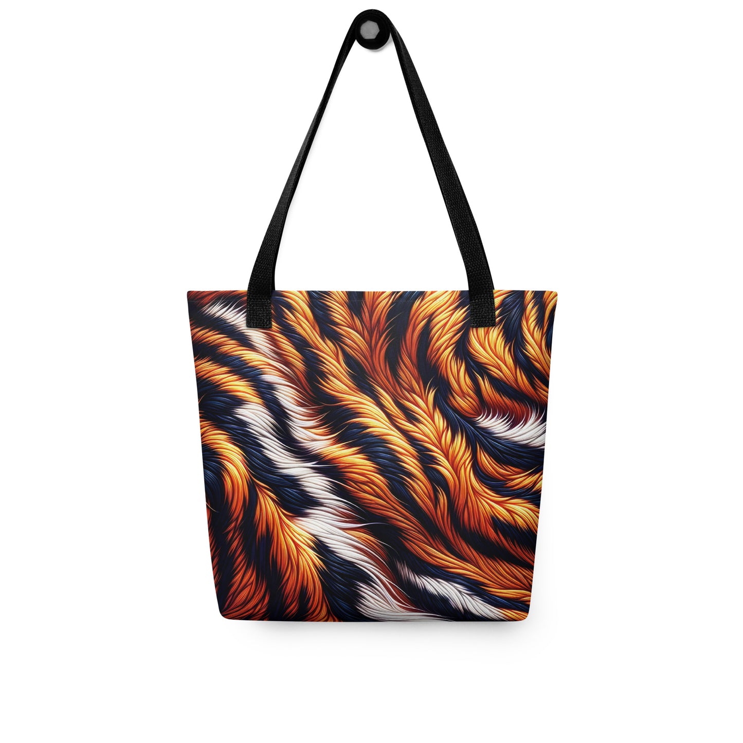 Orange Tiger Stripes | Tote Bag