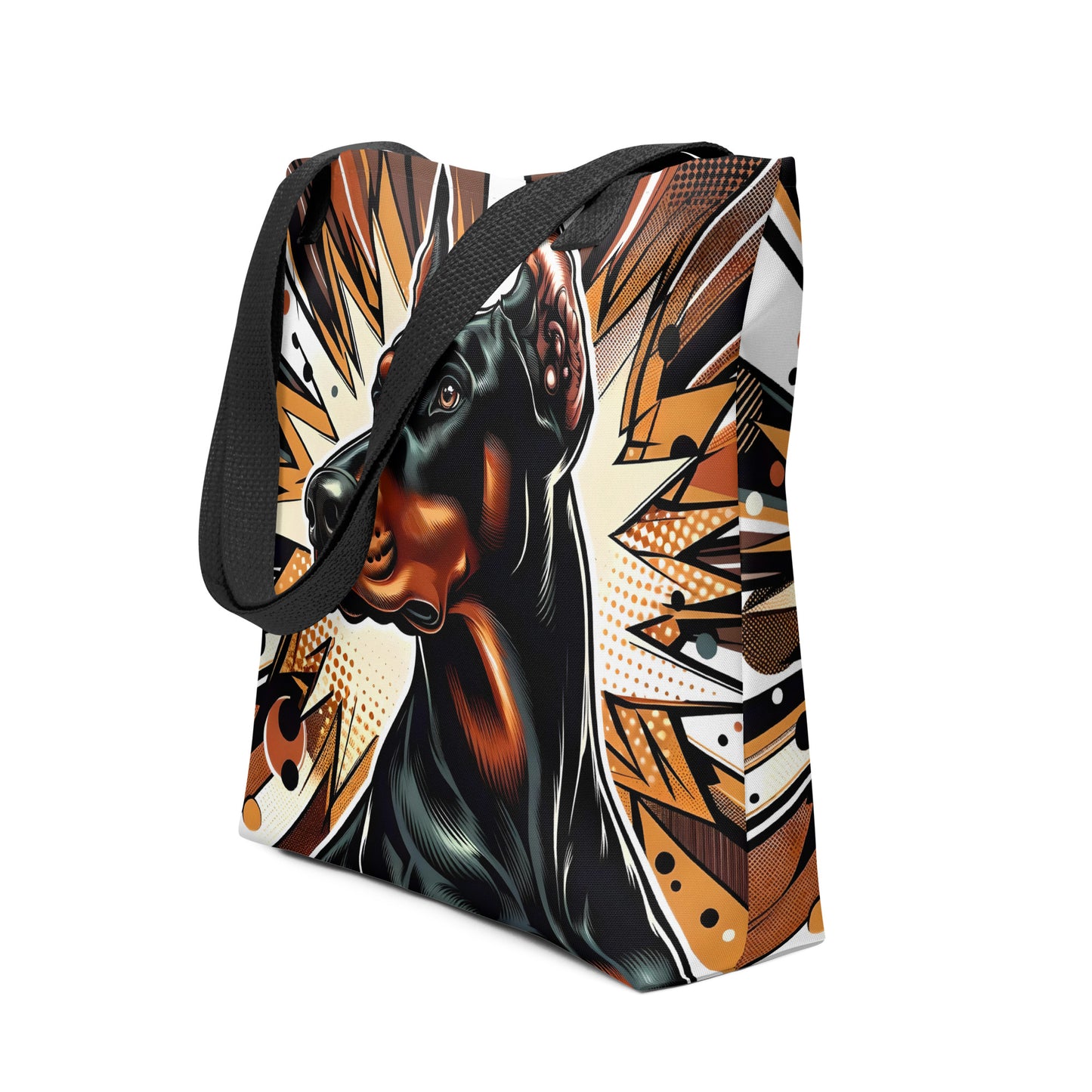 Doberman Comic | Tote Bag