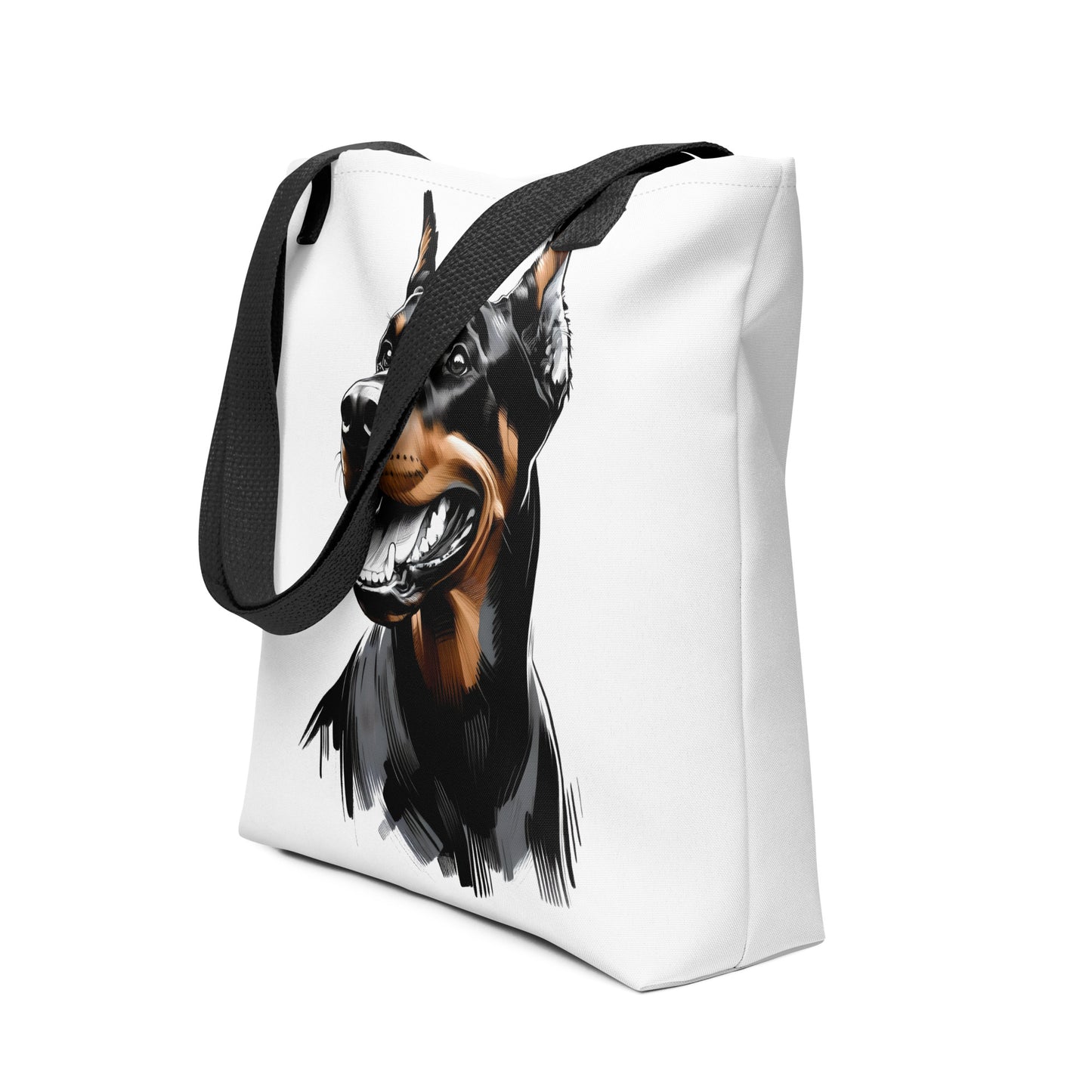 Doberman Joyful | Tote Bag