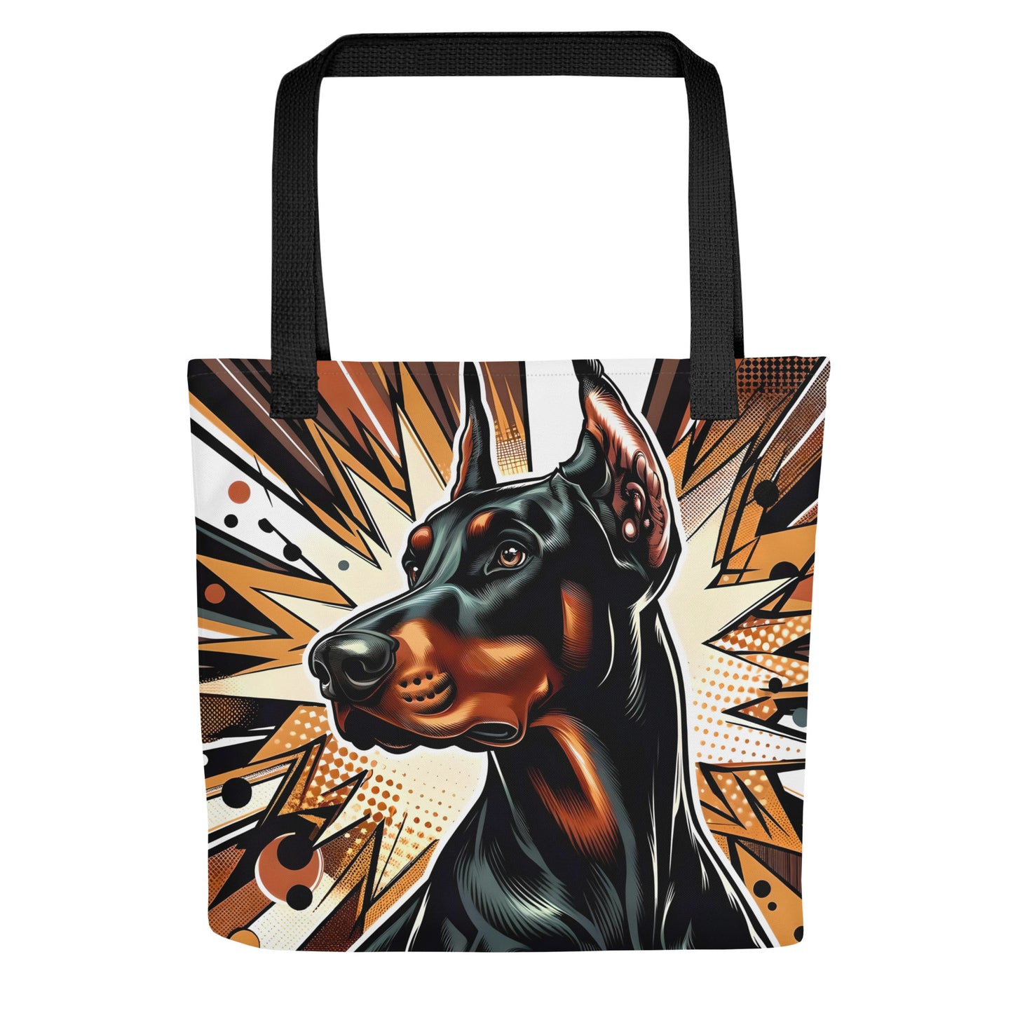 Doberman Comic | Tote Bag