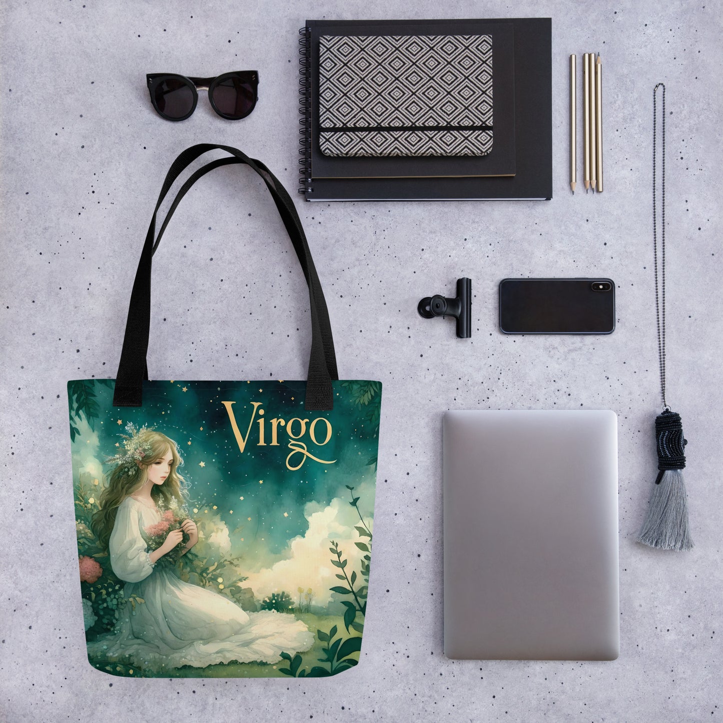 Virgo Horoscope Tote Bag