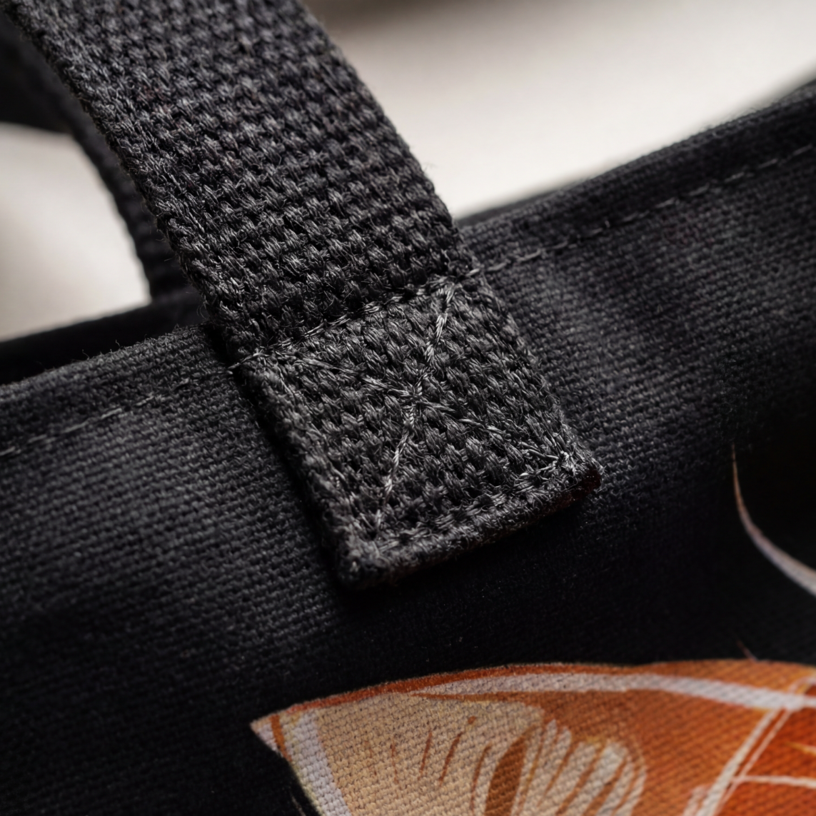 Midnight Whiskers Tote Bag