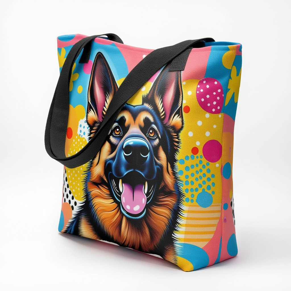 German Shepherd Chic Tote Bag