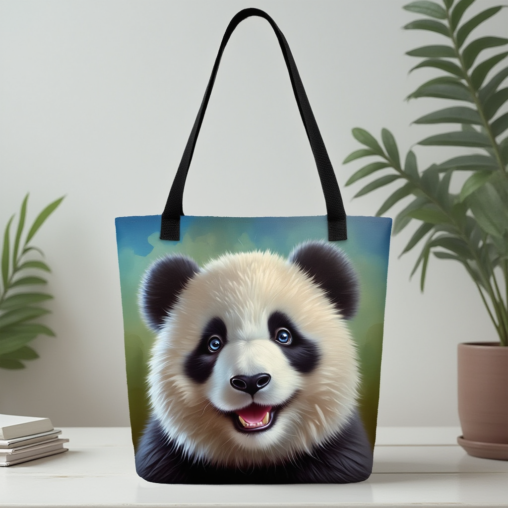 Panda Bliss Tote Bag
