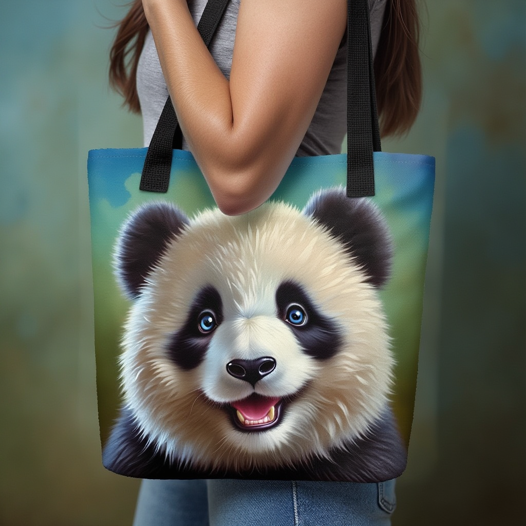 Panda Bliss Tote Bag