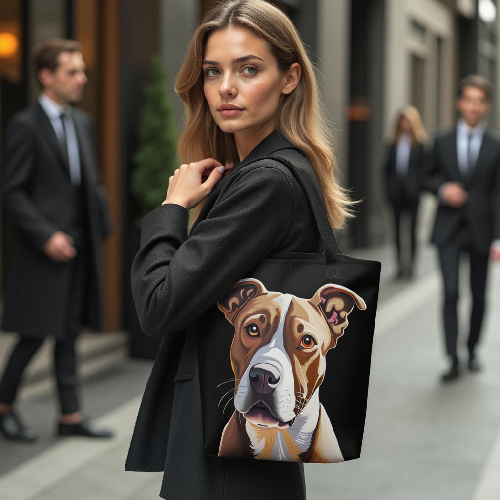 Pitbull Midnight Tote Bag