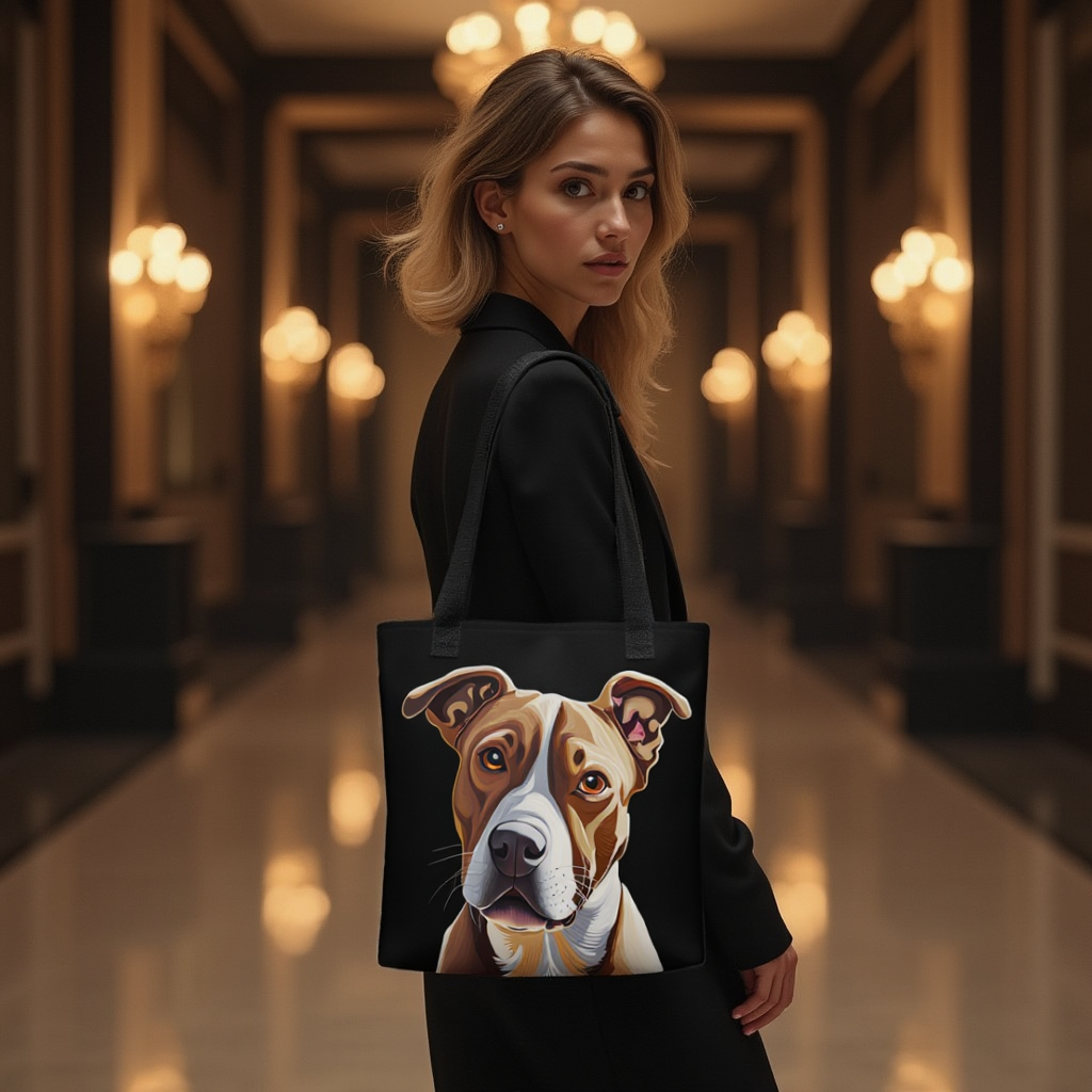 Pitbull Midnight Tote Bag