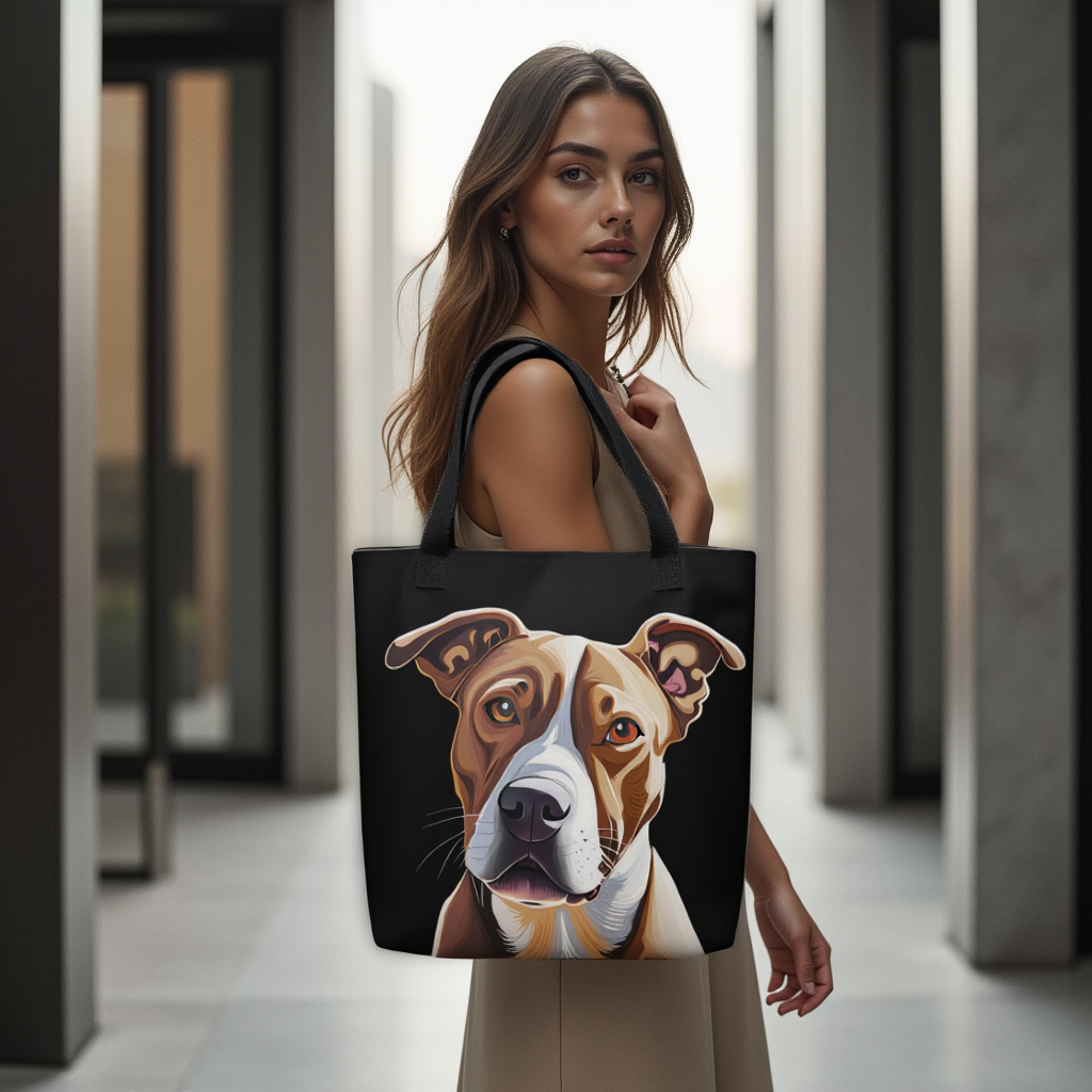 Pitbull Midnight Tote Bag