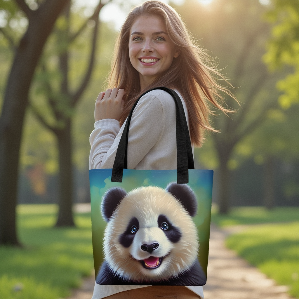 Panda Bliss Tote Bag