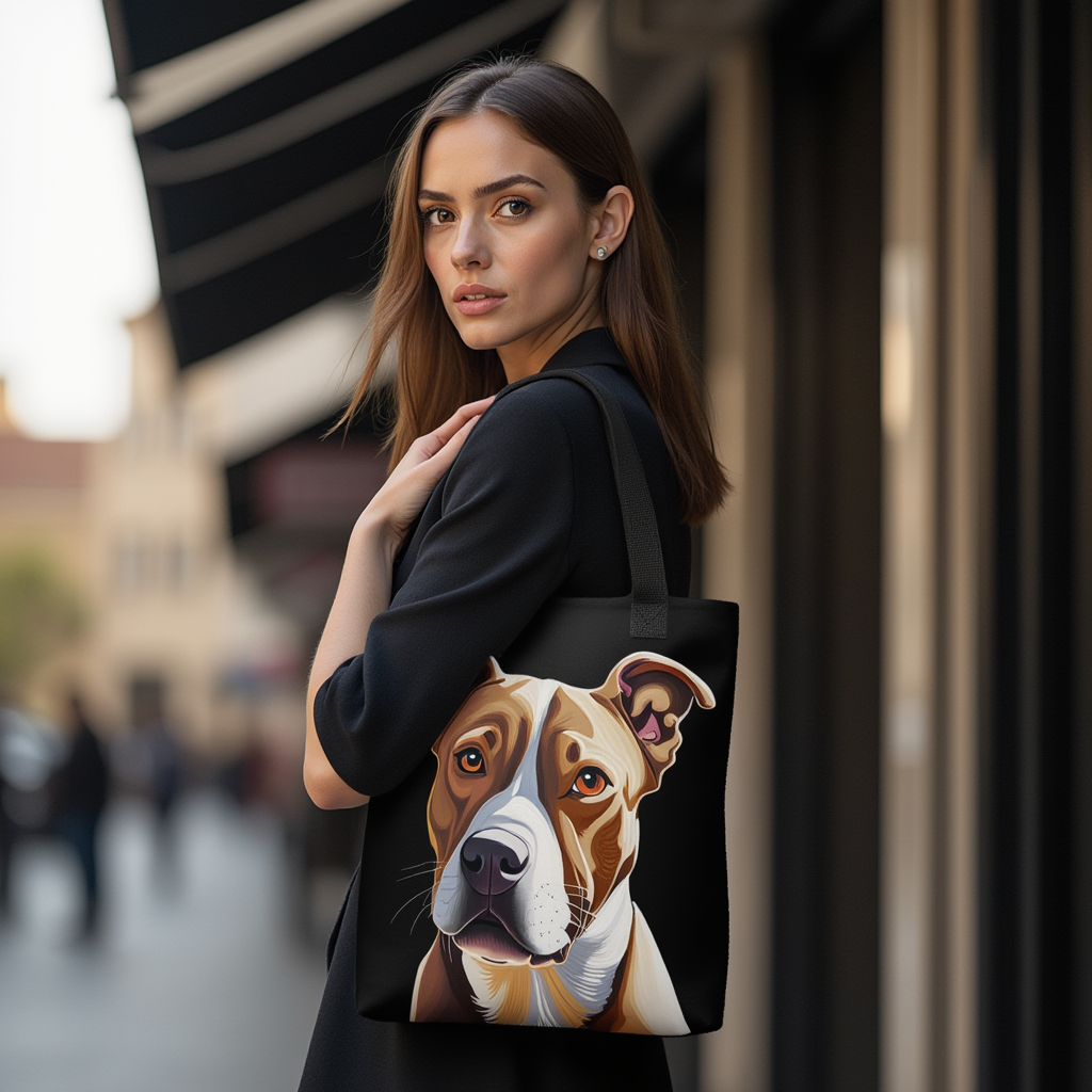 Pitbull Midnight Tote Bag