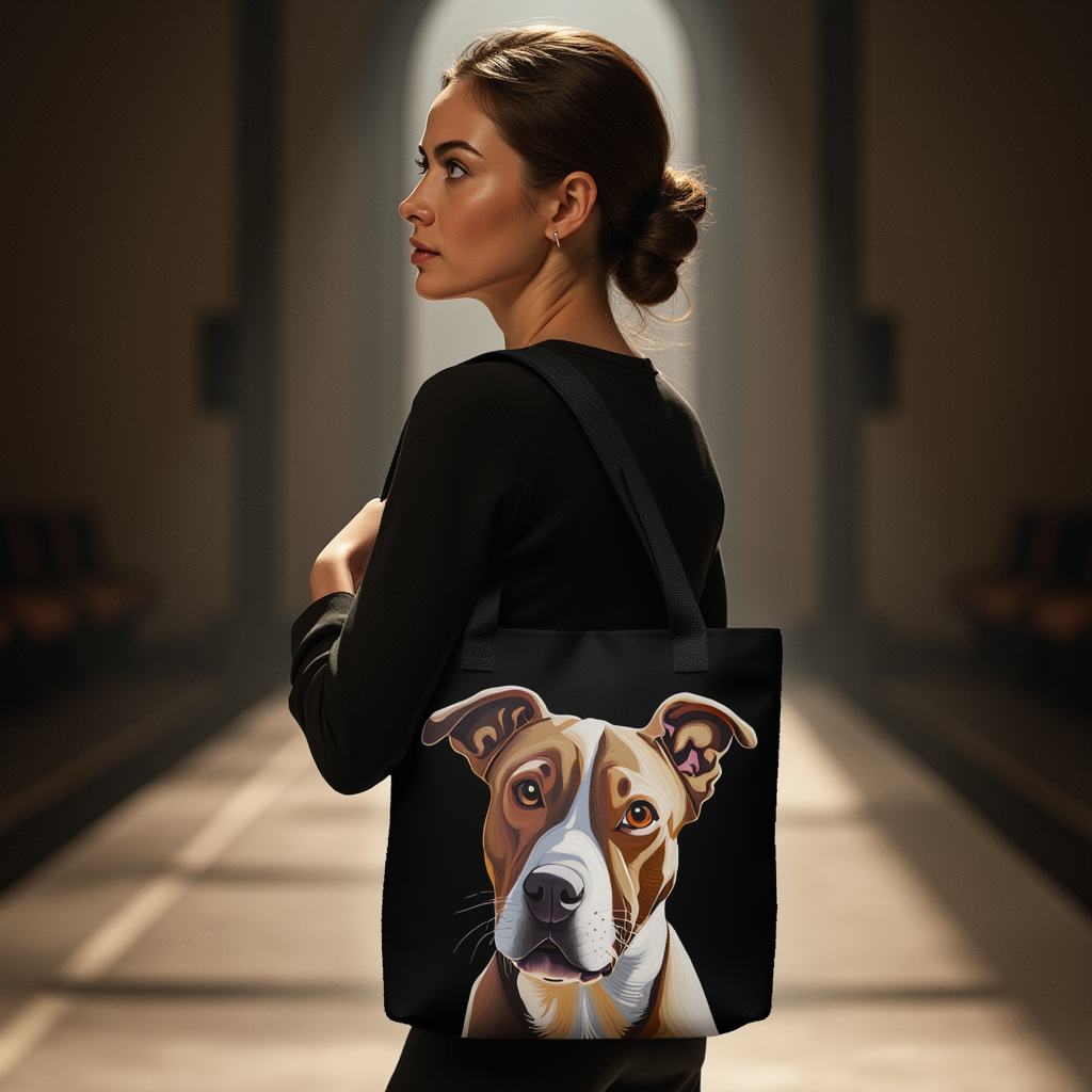 Pitbull Midnight Tote Bag