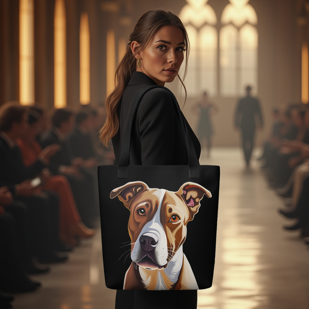 Pitbull Midnight Tote Bag