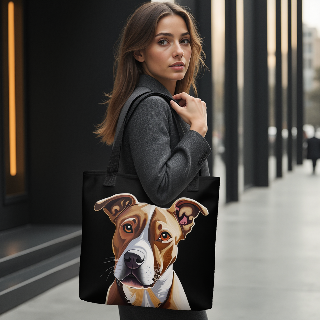Pitbull Midnight Tote Bag