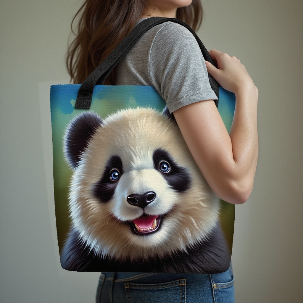 Panda Bliss Tote Bag