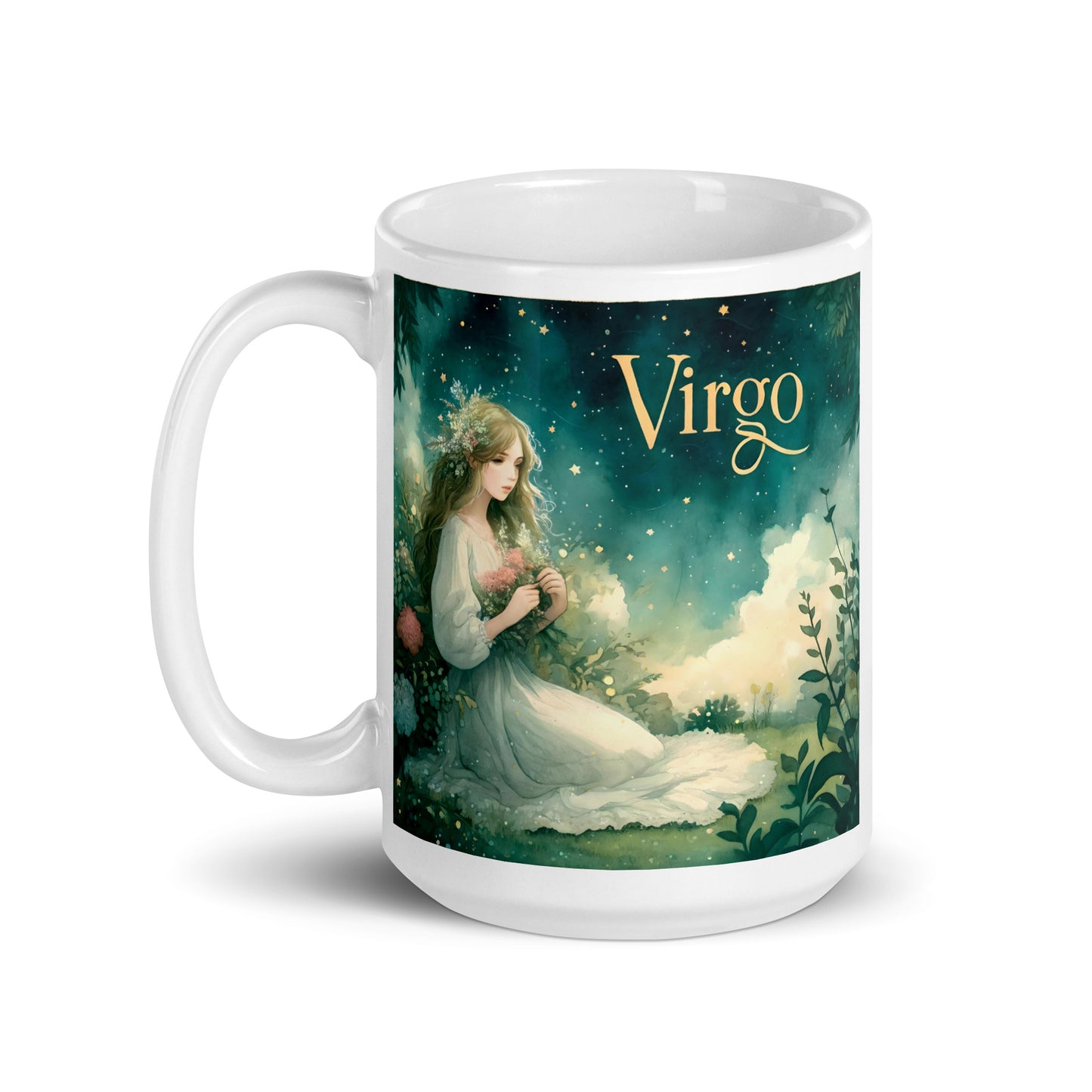 Virgo Horoscope Glossy Mug