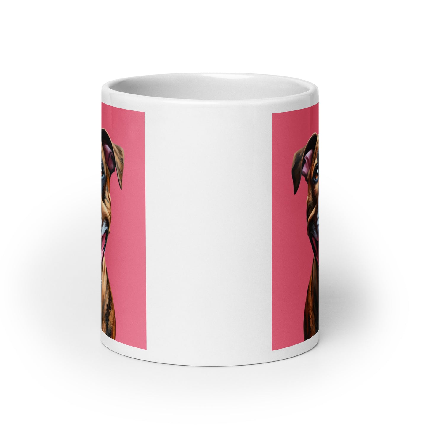 Pitbull Pink Passion | Glossy Mug