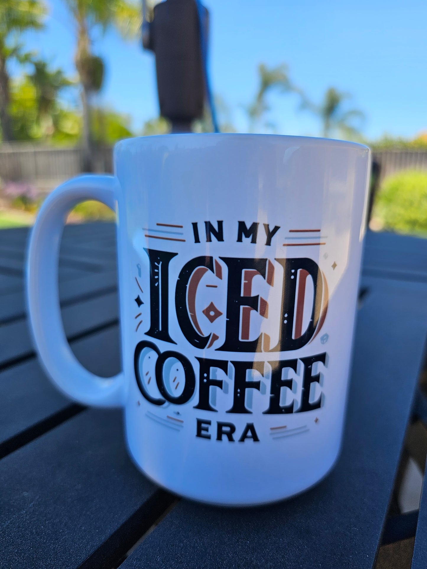 Iced Coffee Era Glossy Mug