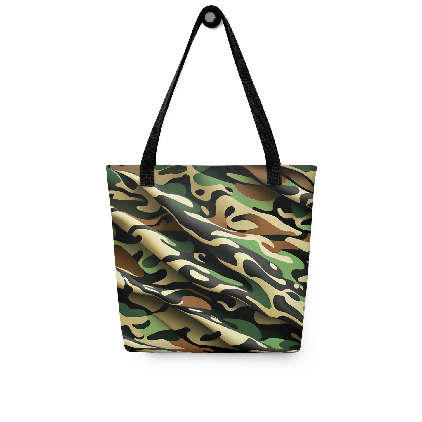 Camouflage Green Tote Bag