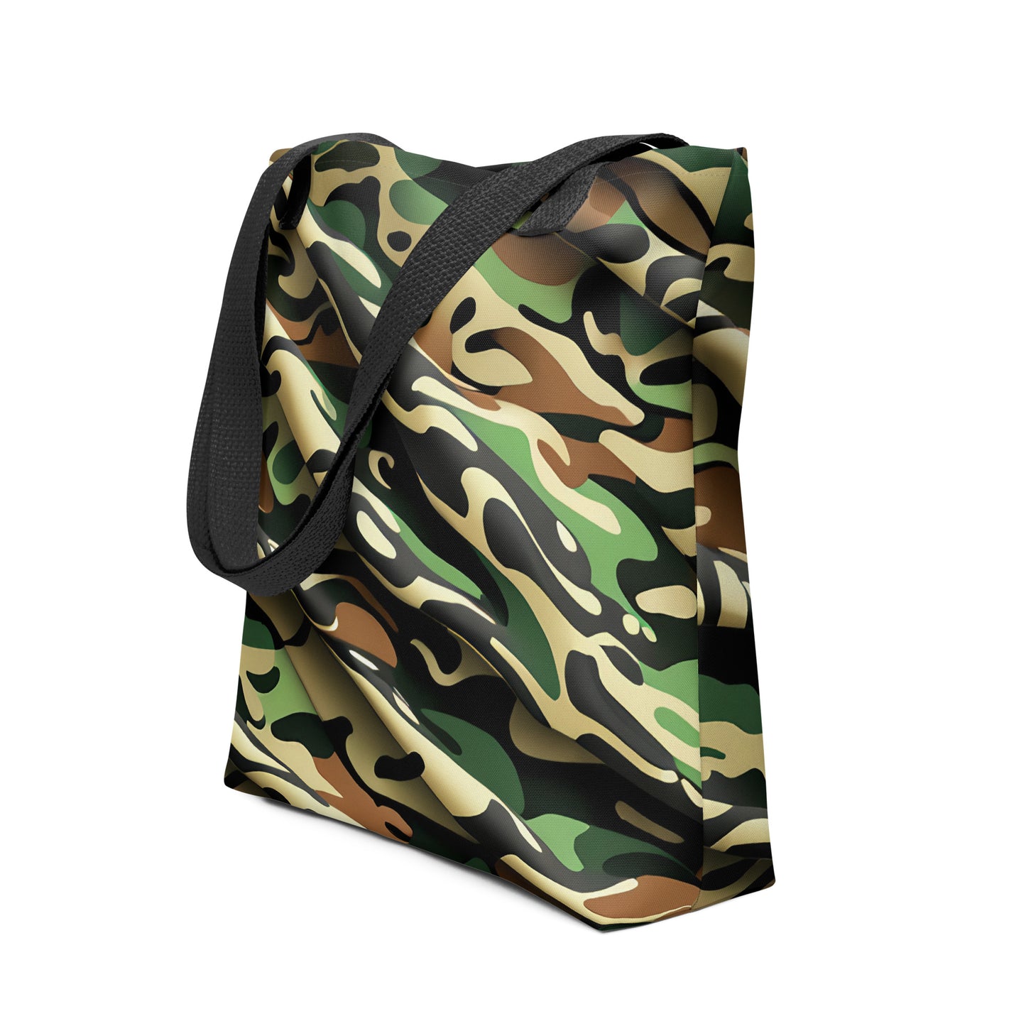 Camouflage Green Tote Bag