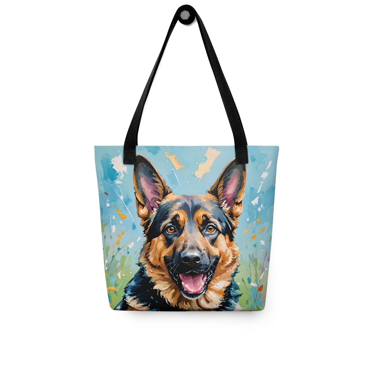 German Shepherd Acrylic Tote Bag