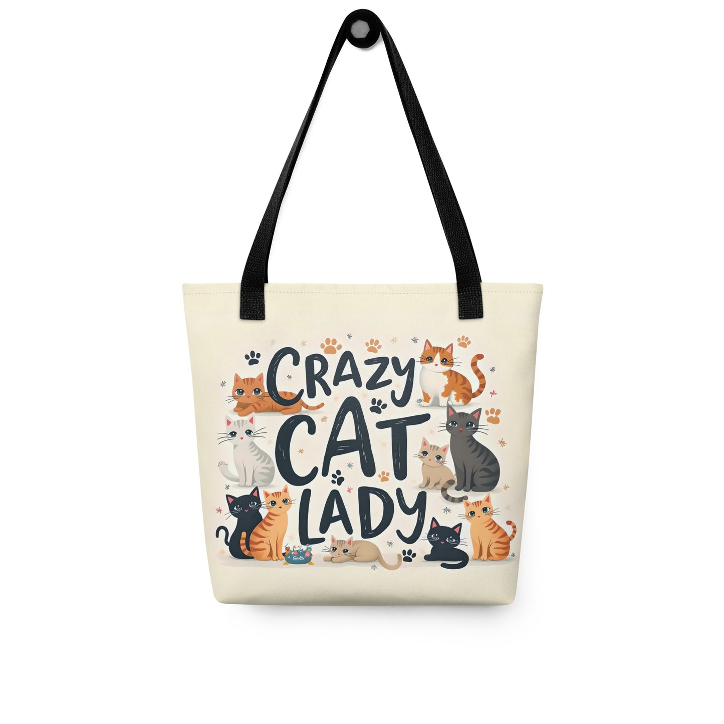 Crazy Cat Lady Tote Bag 2024