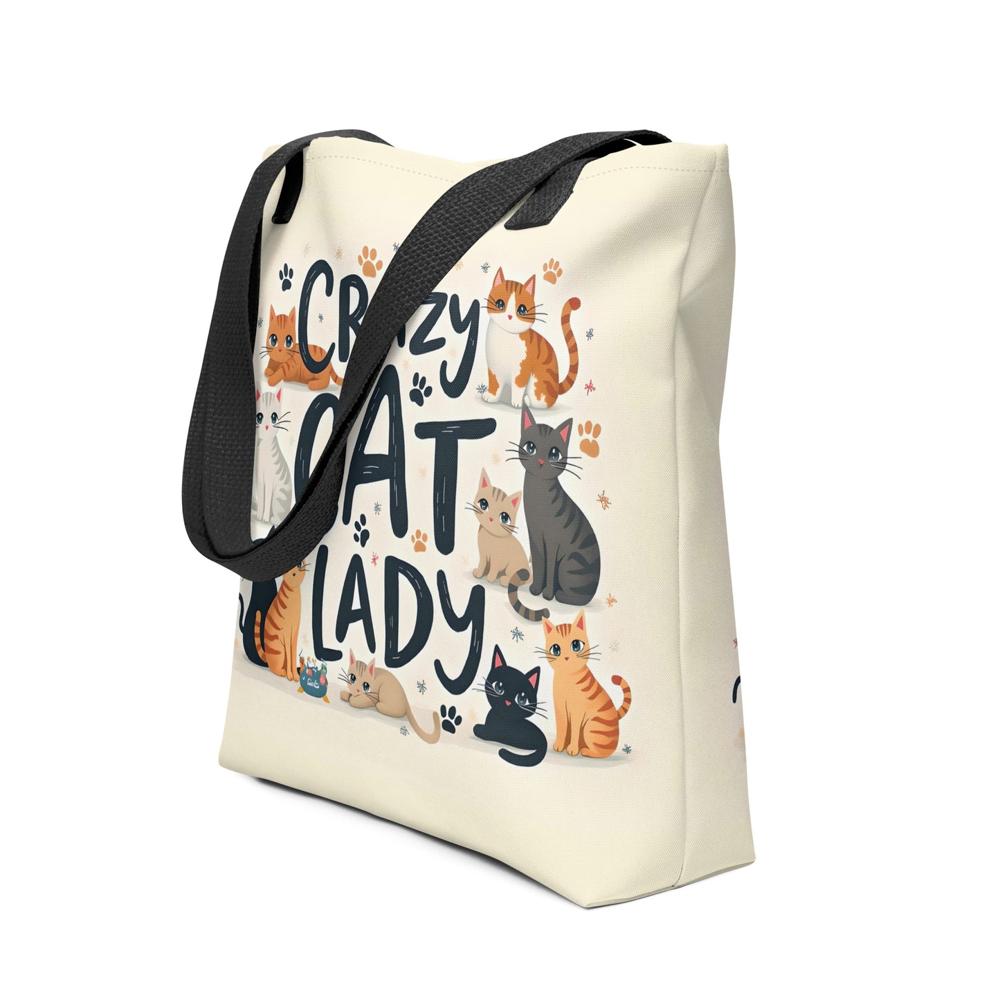 Crazy Cat Lady Tote Bag 2024