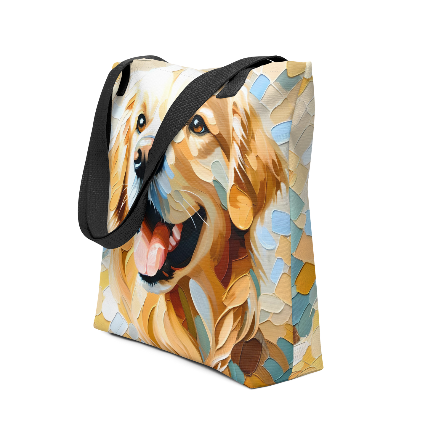 Golden Retriever Love Tote Bag