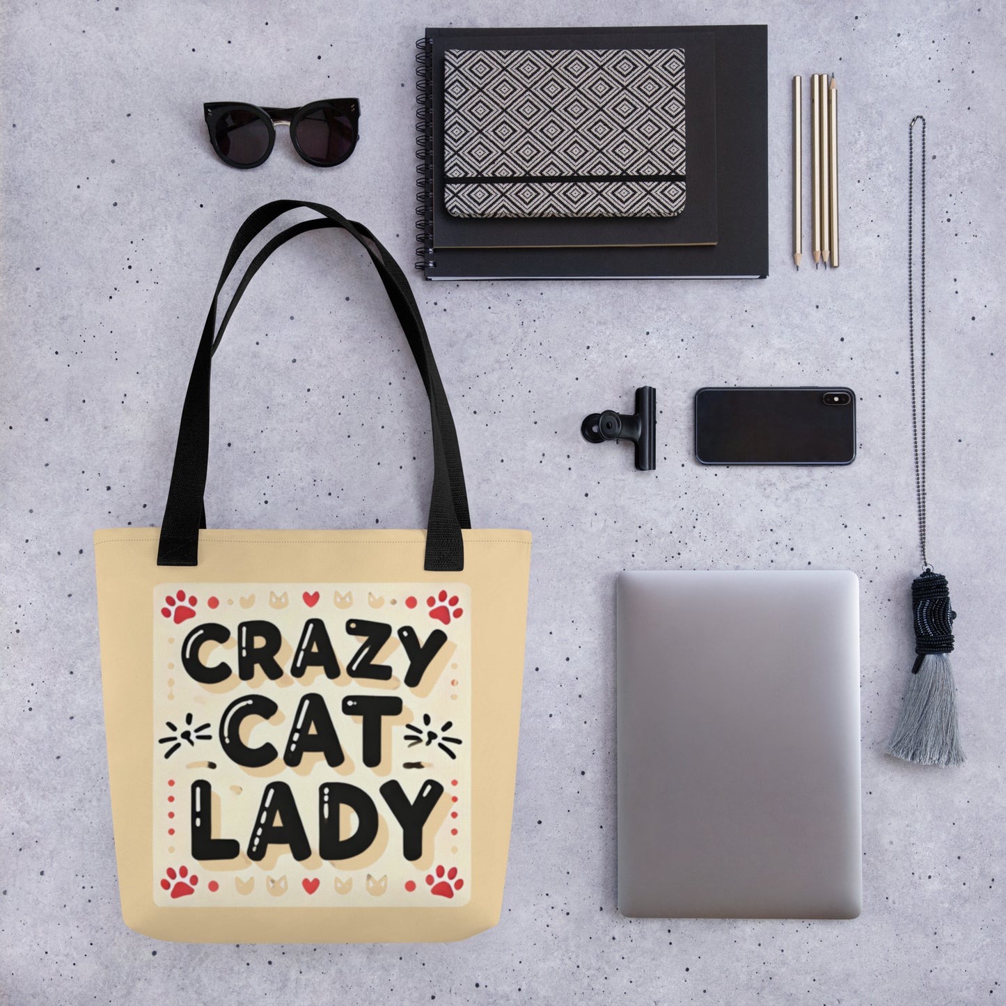 Crazy Cat Lady Tote Bag