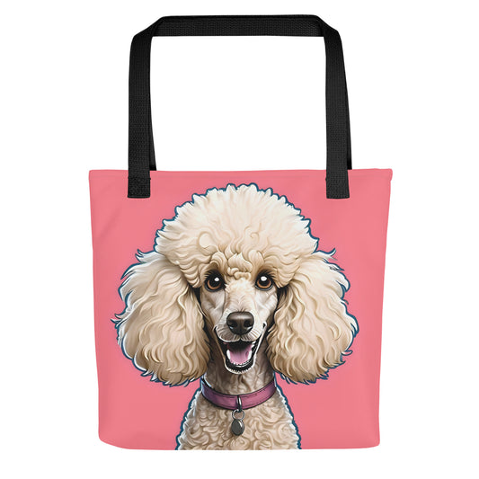 Poodle Pink Tote Bag