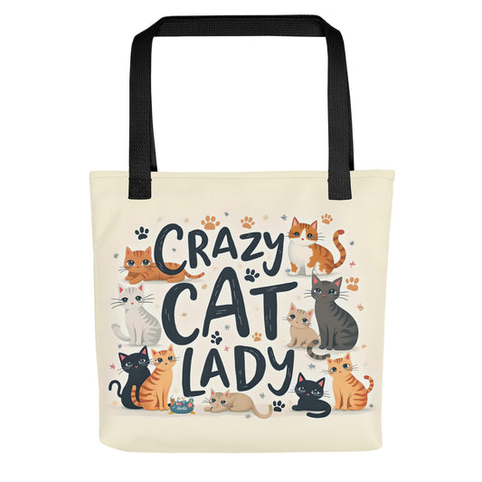 Crazy Cat Lady Tote Bag 2024