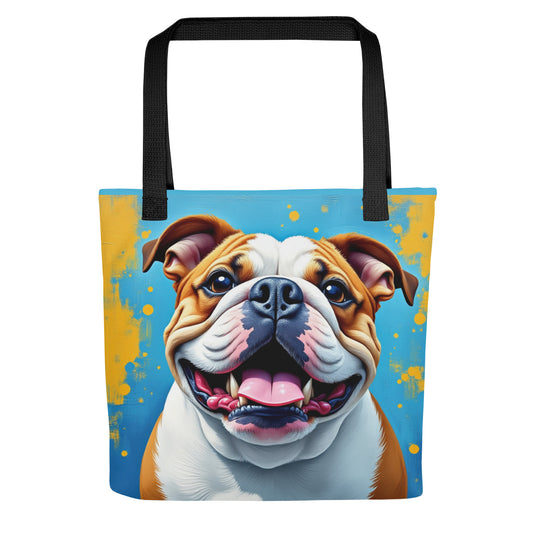 English Bulldog Tote Bag 2024