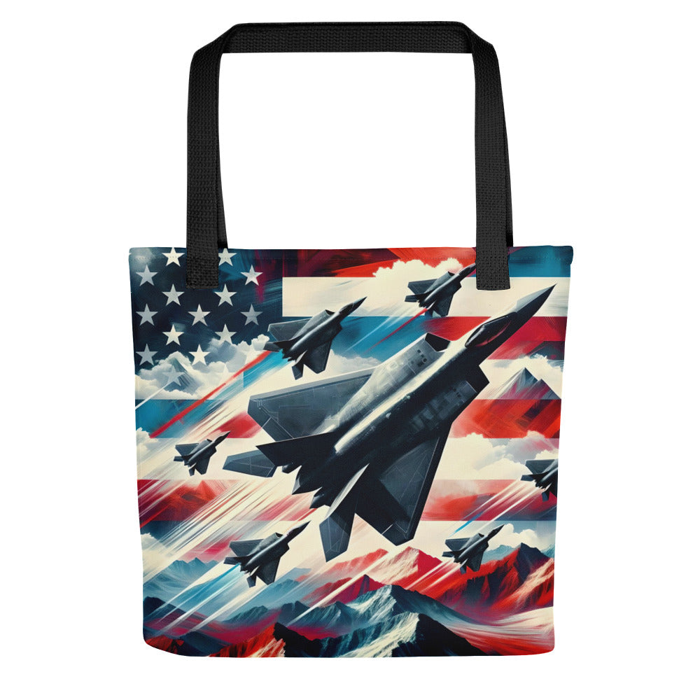 Guardians Of The Sky Tote Bag