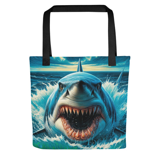 Great White Shark Tote Bag