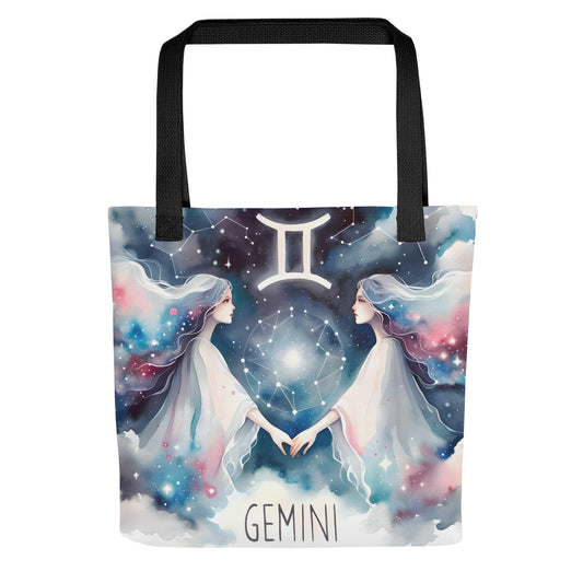 Gemini Star Light Tote Bag