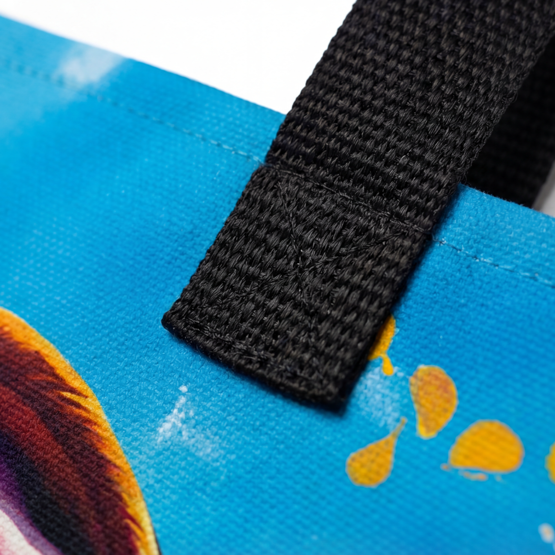 English Bulldog Splash Tote Bag