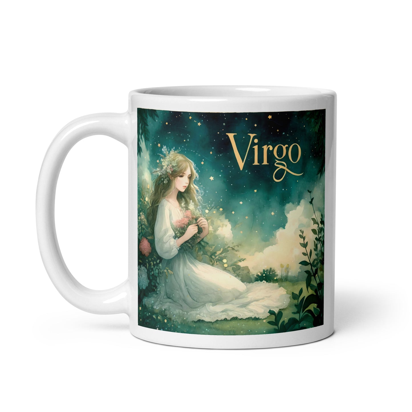 Virgo Horoscope Glossy Mug