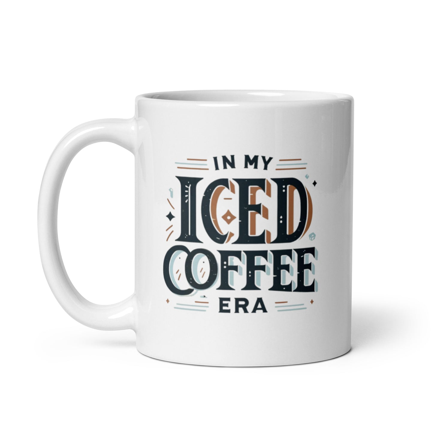 Iced Coffee Era Glossy Mug