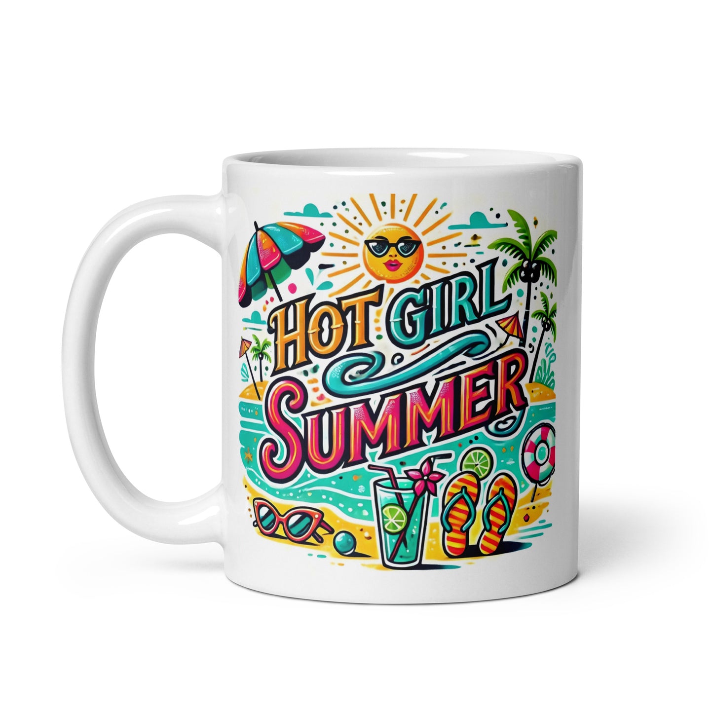 Hot Girl Summer Glossy Mug