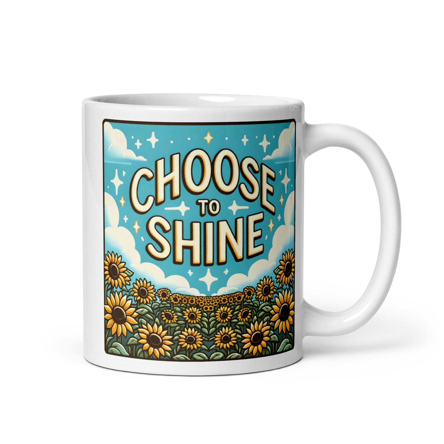 Choose To Shine Glossy Mug