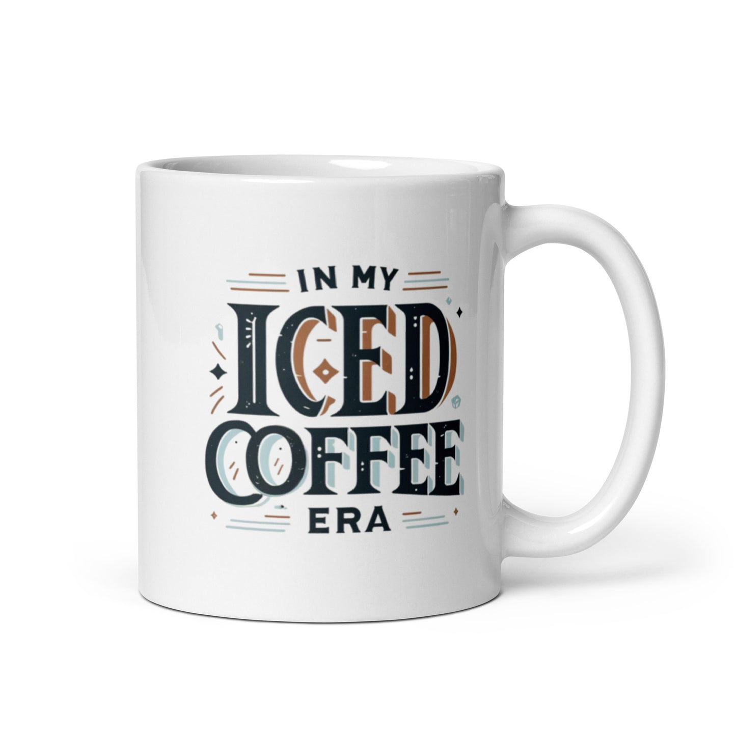 Iced Coffee Era Glossy Mug