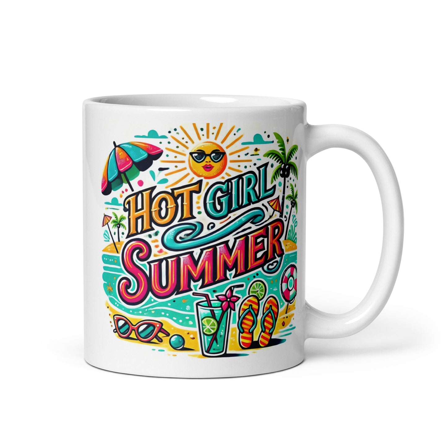 Hot Girl Summer Glossy Mug