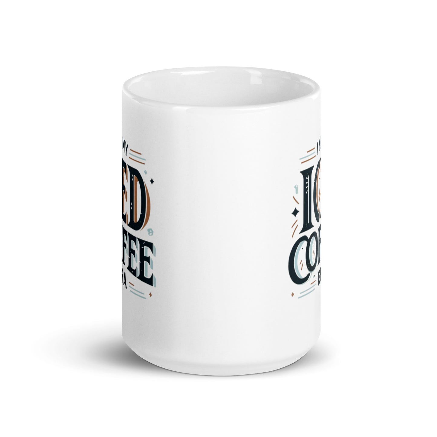 Iced Coffee Era Glossy Mug