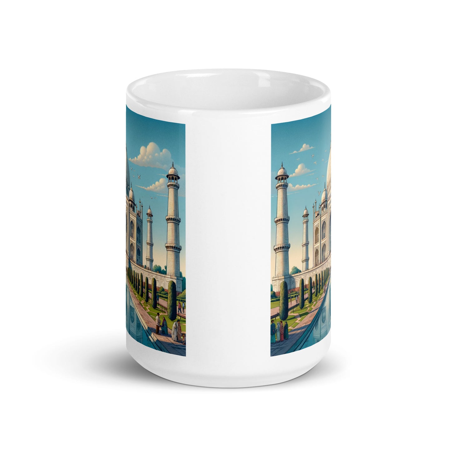 Taj Mahal Glossy Mug