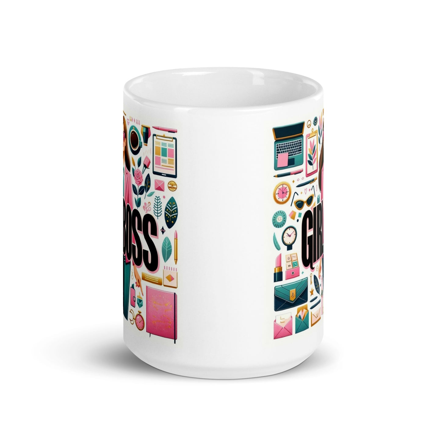 Girl Boss Glossy Mug