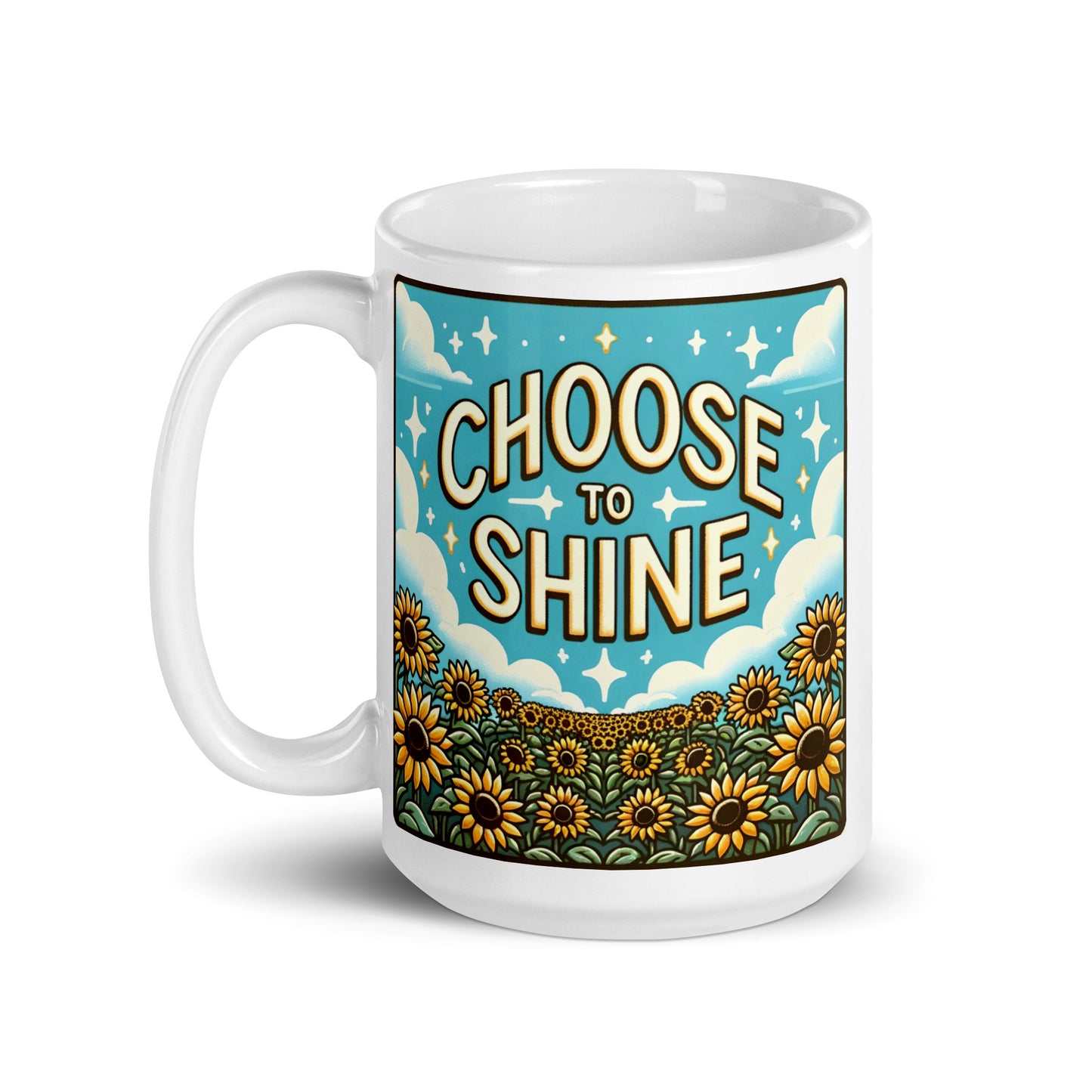 Choose To Shine Glossy Mug