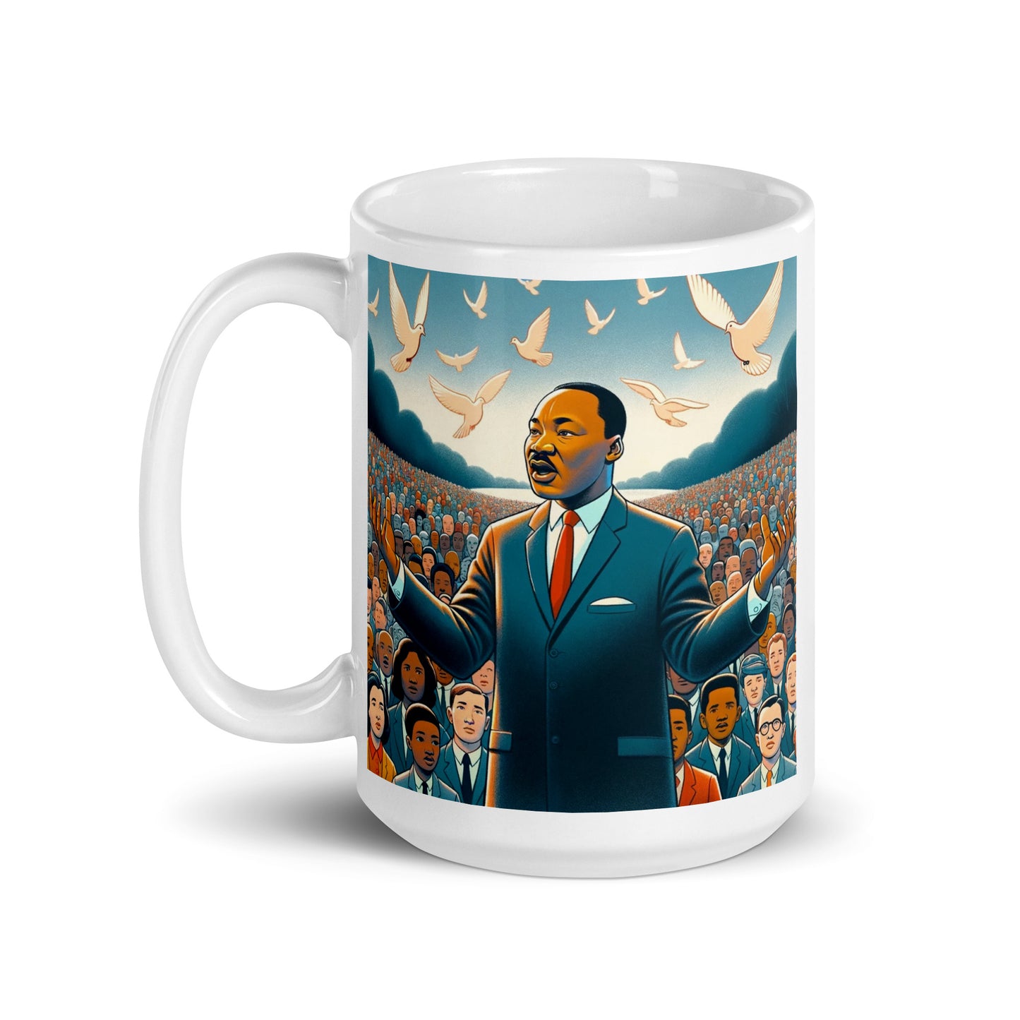 MLK Hope | Glossy Mug