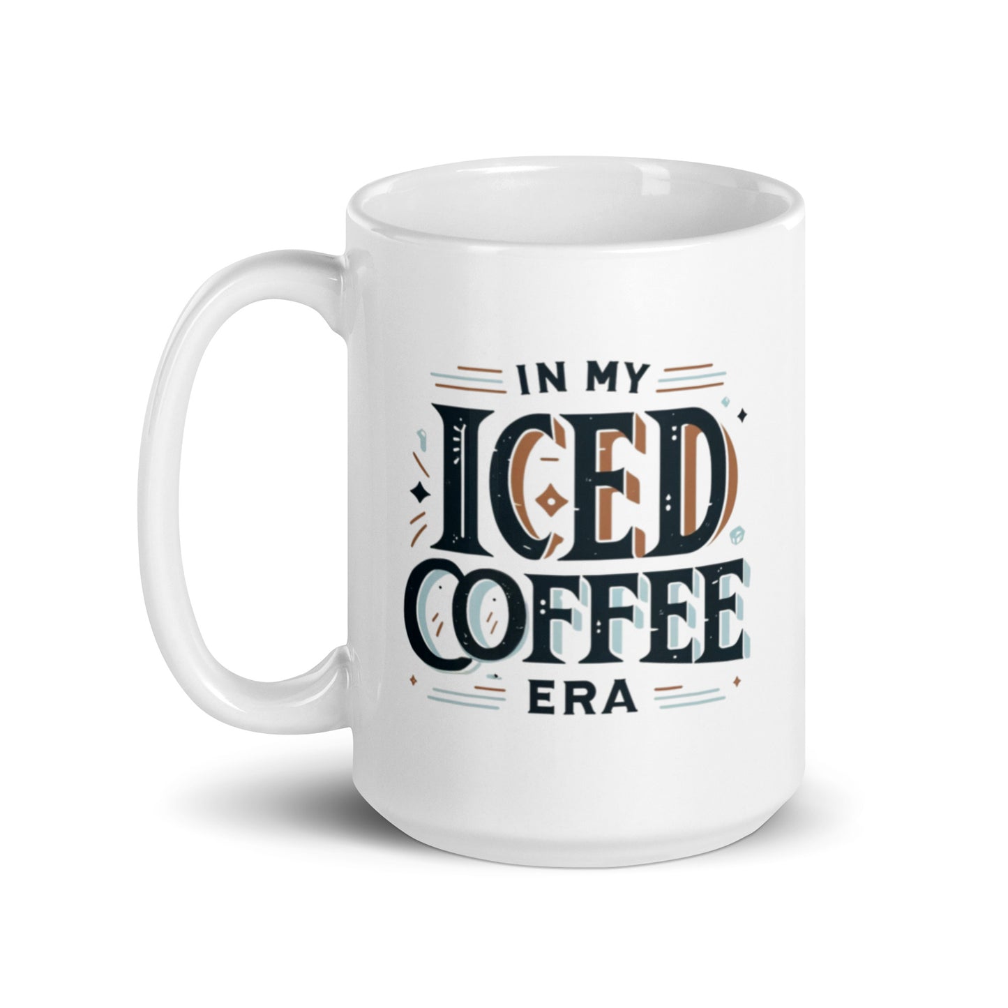 Iced Coffee Era Glossy Mug