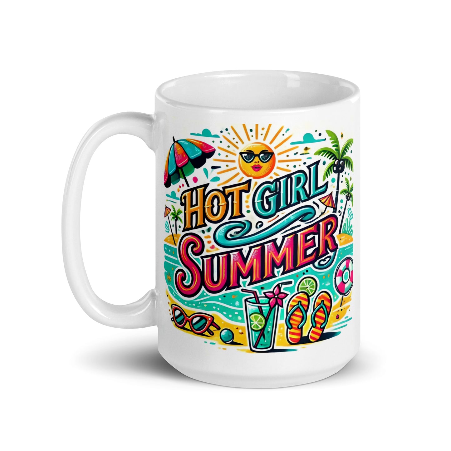 Hot Girl Summer Glossy Mug